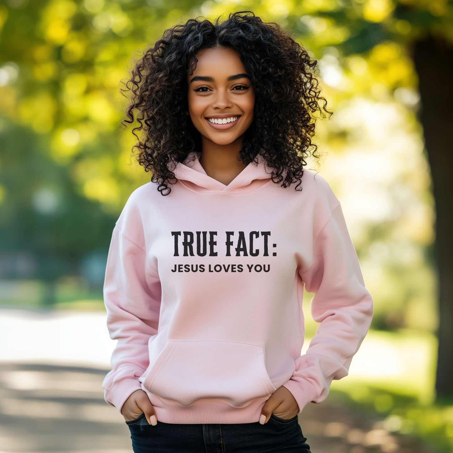 True Fact Hoodie Faith Girl Co.