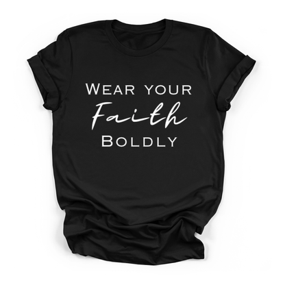 Bold Faith T-shirt Faith Girl Co.