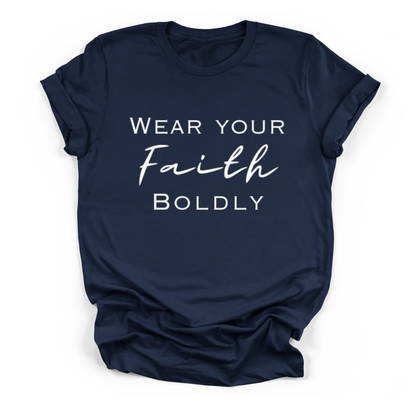 Bold Faith T-shirt Faith Girl Co.