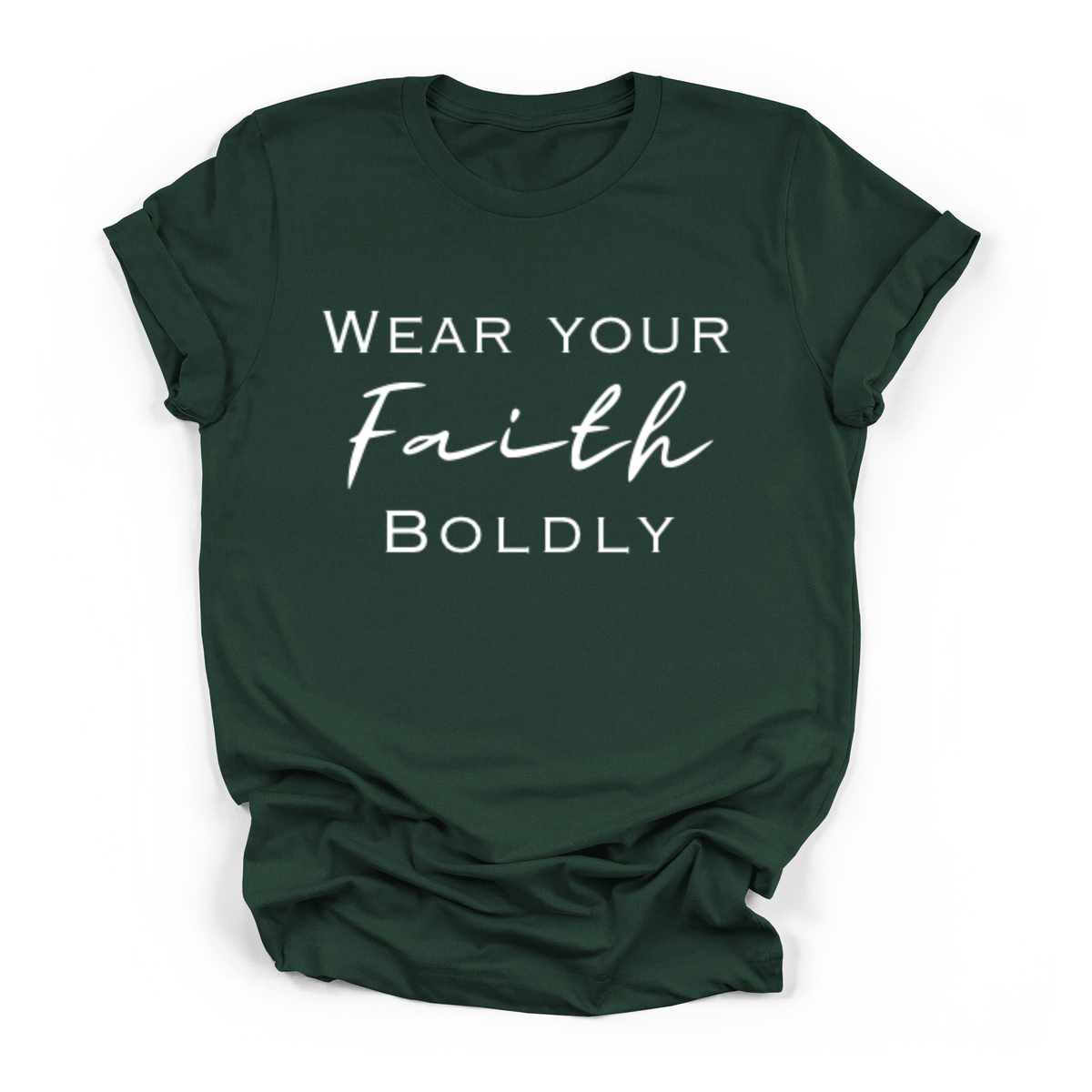 Bold Faith T-shirt Faith Girl Co.