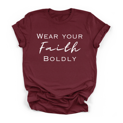 Bold Faith T-shirt Faith Girl Co.