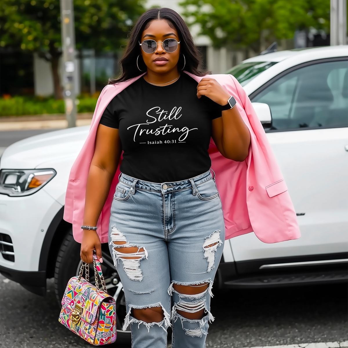 New Still Trusting T-shirt Faith Girl Co.