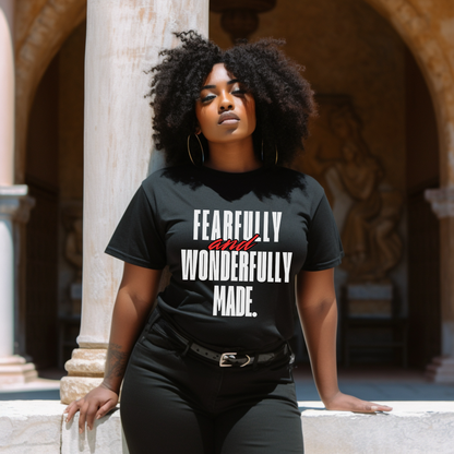 New Fearfully and Wonderfully Made T-shirt Faith Girl Co.