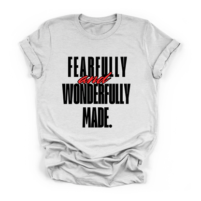 New Fearfully and Wonderfully Made T-shirt Faith Girl Co.