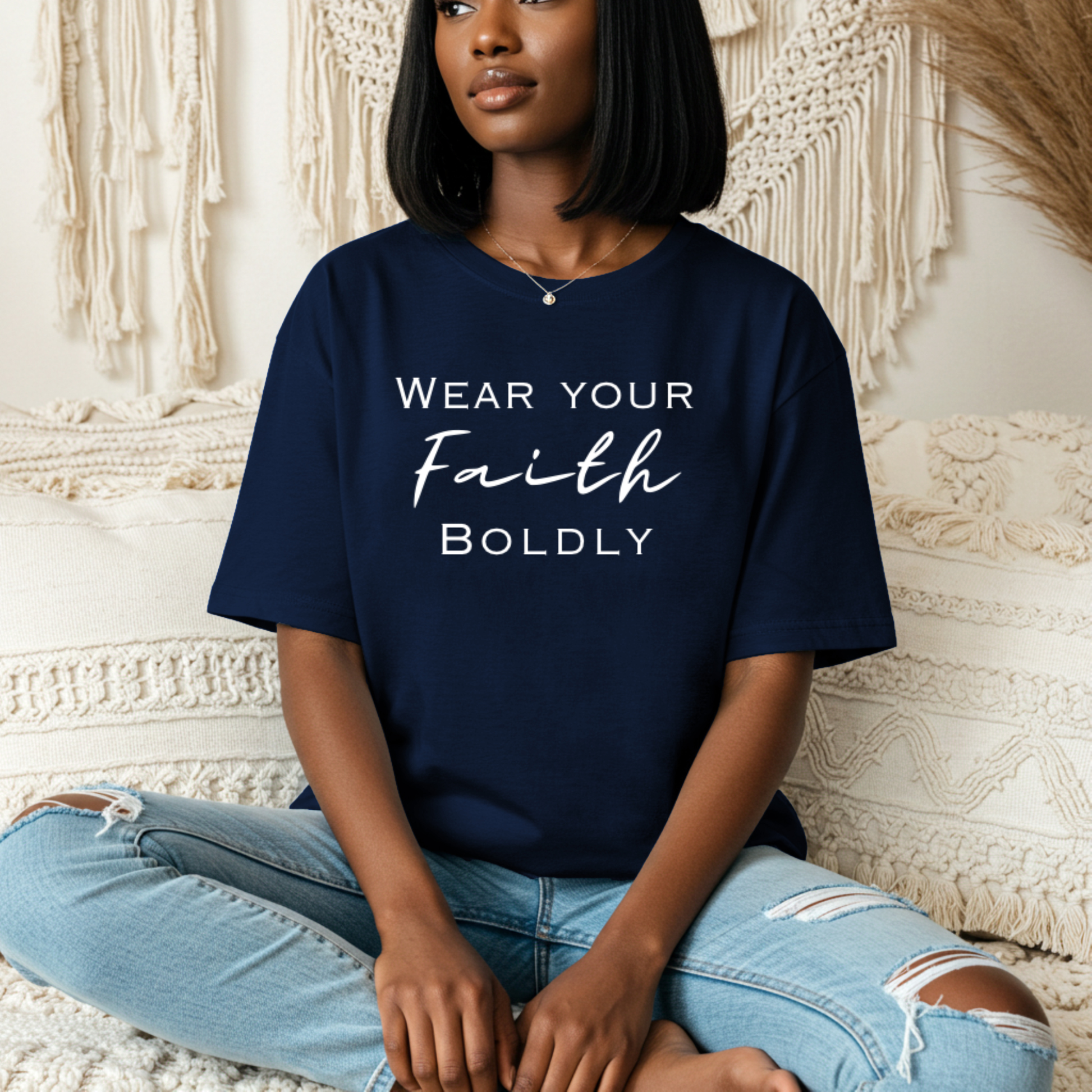 New Bold Faith T-shirt Faith Girl Co.