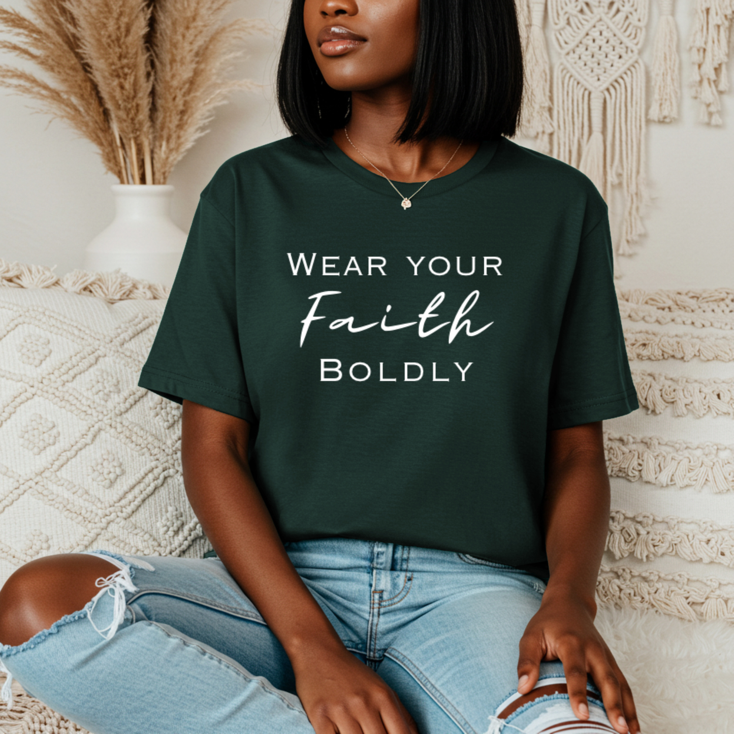 New Bold Faith T-shirt Faith Girl Co.
