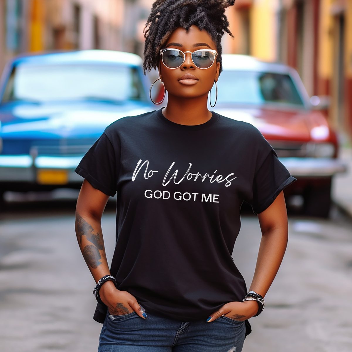 God Got Me T-shirt Faith Culture Fashion