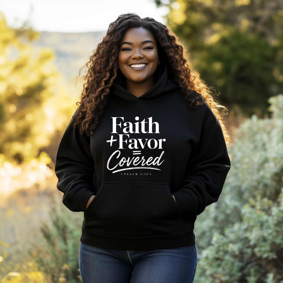 New Covered Hoodie Faith Girl Co.