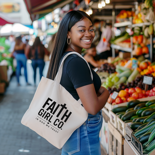 Faith Girl Co. - In God We Trust Tote Faith Girl Apparel