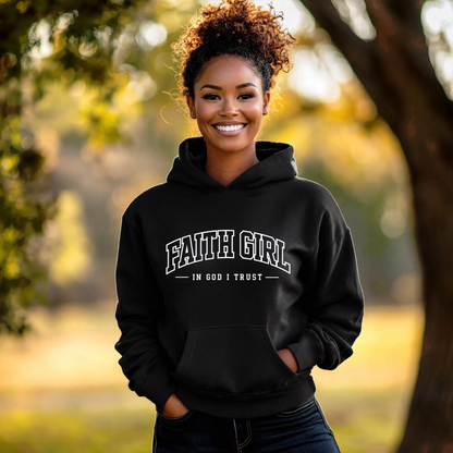 Faith Girl - In God I trust Hoodie Faith Girl Apparel