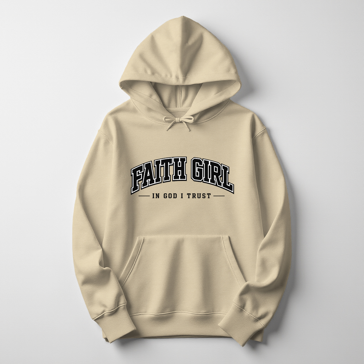 Faith Girl - In God I trust Hoodie Faith Girl Apparel