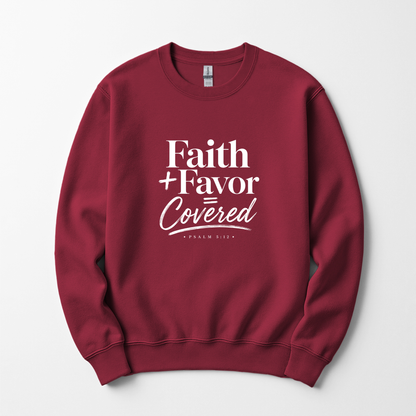 Covered Sweatshirt Faith Girl Apparel