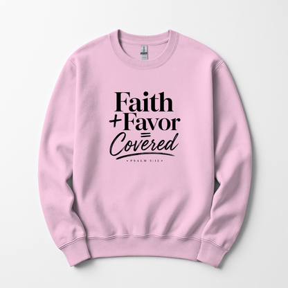 Covered Sweatshirt Faith Girl Apparel