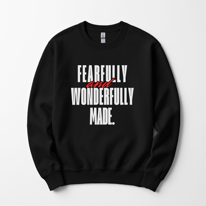 Fearfully and Wonderfully Made Sweatshirt Faith Girl Apparel