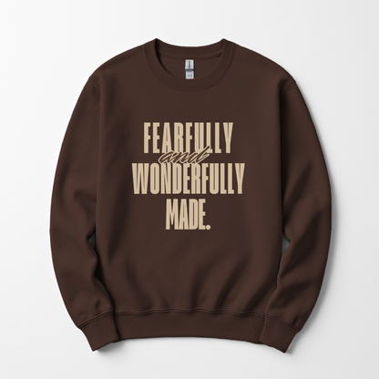 Fearfully and Wonderfully Made Sweatshirt Faith Girl Apparel