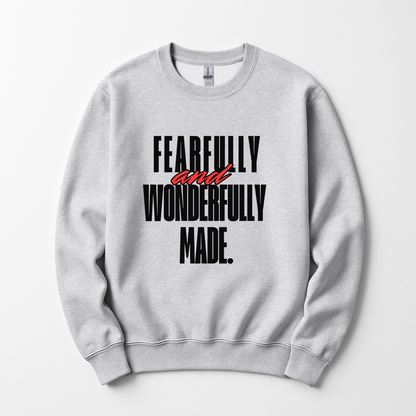 Fearfully and Wonderfully Made Sweatshirt Faith Girl Apparel