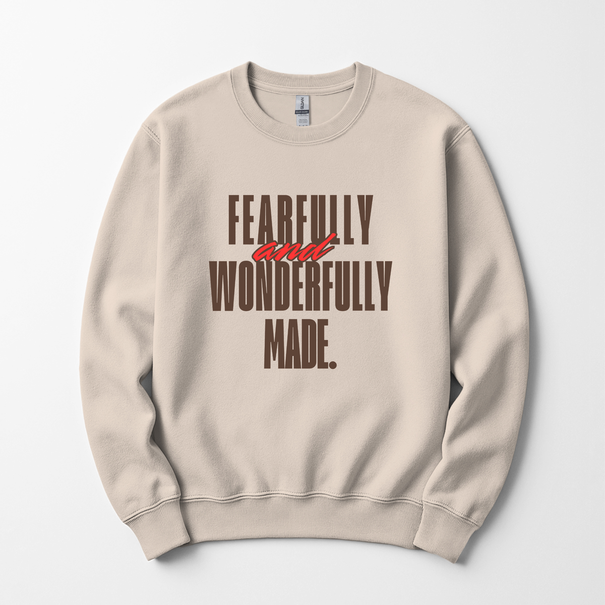 Fearfully and Wonderfully Made Sweatshirt Faith Girl Apparel