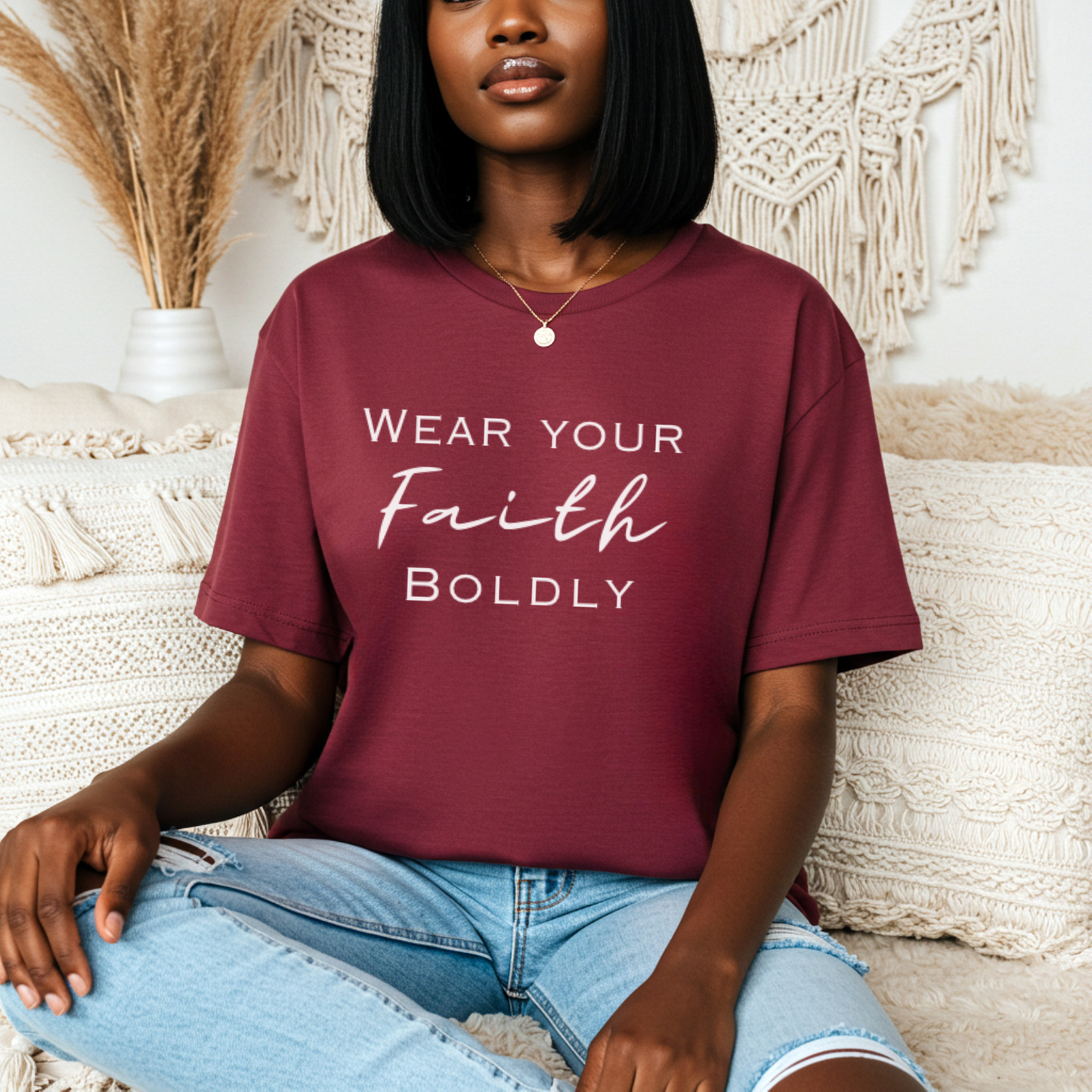 New Bold Faith T-shirt Faith Girl Co.